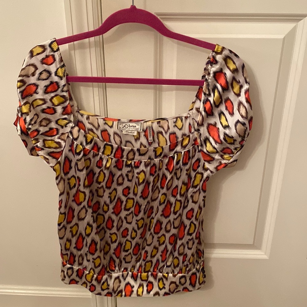 Guess Leopard Blouse